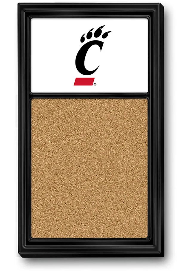 The Fan-Brand Cincinnati Bearcats Logo Cork Noteboard Sign