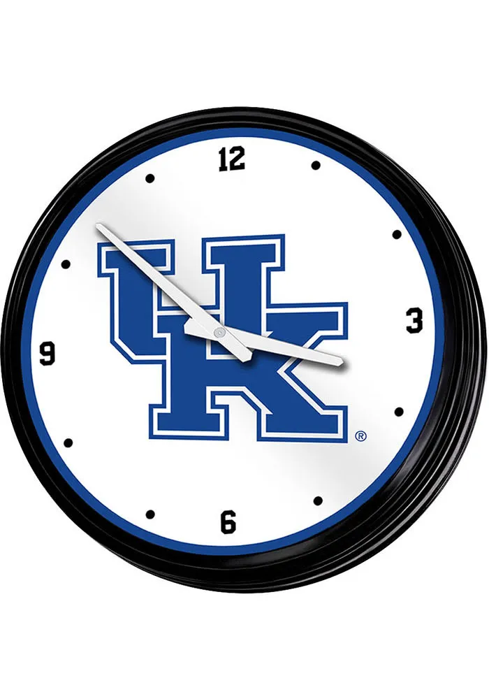 Kentucky Wildcats Retro Lighted Wall Clock