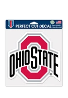 Ohio State Buckeyes Logo Auto Decal - Red