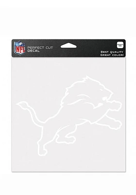 Detroit Lions 8x8 Perfect Cut Auto Decal