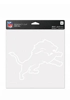 Detroit Lions 8x8 Perfect Cut Auto Decal