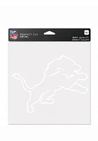 Detroit Lions 8x8 Perfect Cut Auto Decal