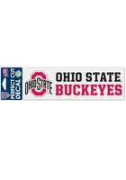 Ohio State Buckeyes 3x10 Perfect Cut Auto Strip - Red