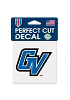 Grand Valley State Lakers 4x4 Perfect Cut Auto Decal - Blue