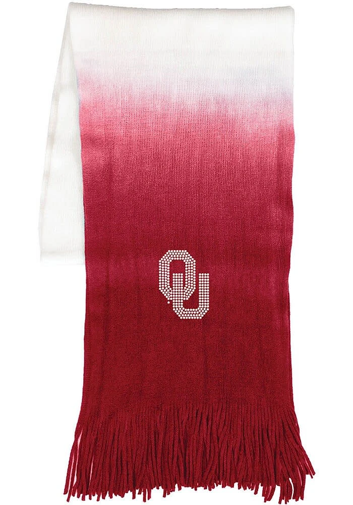 Oklahoma Sooners Dip Dye Scarf Womens Scarf