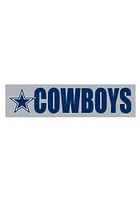 Dallas Cowboys 3x12 Bumper Sticker - Blue