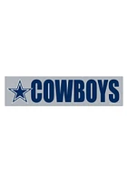 Dallas Cowboys 3x12 Bumper Sticker - Blue
