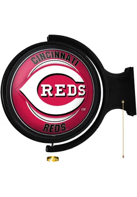 The Fan-Brand Cincinnati Reds Round Rotating Lighted Sign