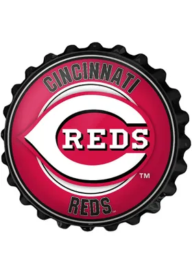 The Fan-Brand Cincinnati Reds Bottle Cap Sign