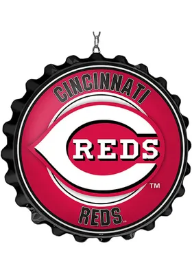 The Fan-Brand Cincinnati Reds Bottle Cap Dangler Sign