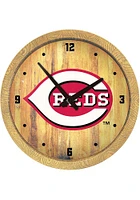 Cincinnati Reds Faux Barrel Top Wall Clock