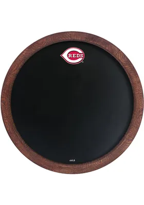 The Fan-Brand Cincinnati Reds Faux Barrel Top Chalkboard Sign