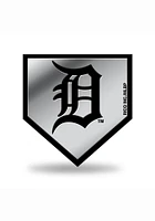 Detroit Tigers Molded Plastic Car Emblem - Silver