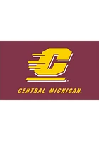 Central Michigan Chippewas 11x16 Maroon Car Flag - Maroon