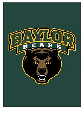 Baylor Bears 30x40 Logo Sleeve Banner - Green