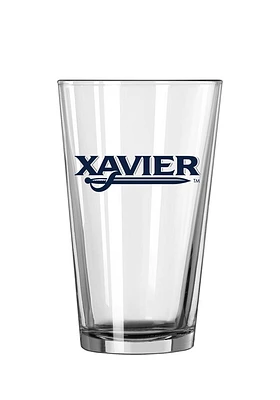 Xavier Musketeers Wordmark Pint Glass