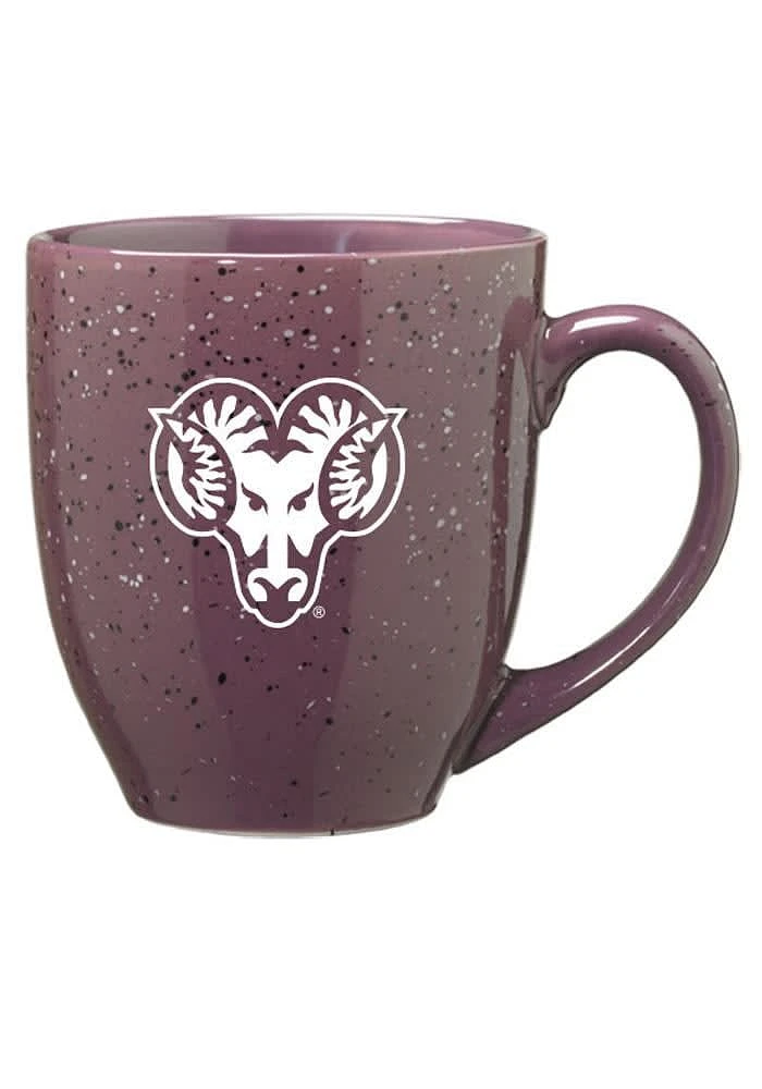 West Chester Golden Rams 16oz Speckeled Ceramic Mug - Purple