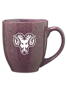 West Chester Golden Rams 16oz Speckeled Ceramic Mug - Purple