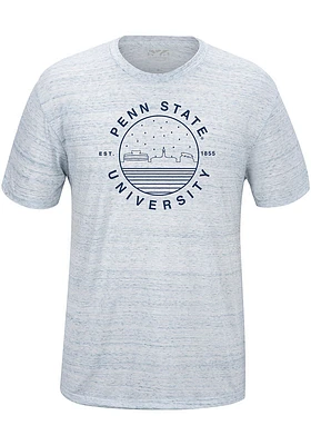Uscape Penn State Nittany Lions Light Blue Micro Stripe Short Sleeve Fashion T Shirt