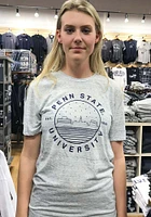 Uscape Penn State Nittany Lions Light Blue Micro Stripe Short Sleeve Fashion T Shirt