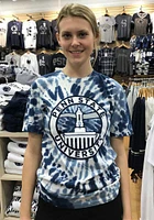 Uscape Penn State Nittany Lions Navy Blue Spiral Tie Dye Short Sleeve T Shirt