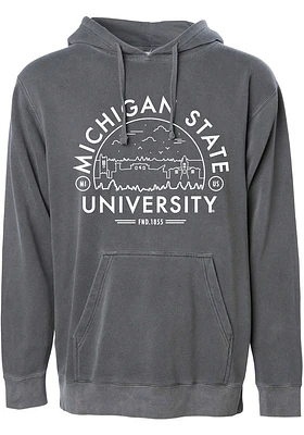 Uscape Michigan State Spartans Mens Black Voyager Fashion Hood