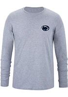 Uscape Penn State Nittany Lions Grey Retro Sky Long Sleeve T Shirt