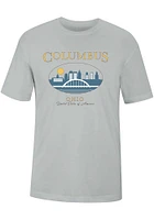 Uscape Columbus Silver Hertiage Short Sleeve T Shirt
