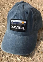 Uscape Xavier Musketeers Retro Sky Vintage Adjustable Hat - Navy Blue