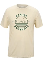 Uscape Baylor Bears White Starry Skyline Short Sleeve Fashion T Shirt