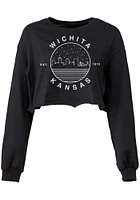Uscape Wichita Womens Black Starry Skyline LS Tee