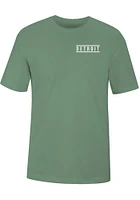 Uscape Detroit Green Scenic Circle Short Sleeve T Shirt