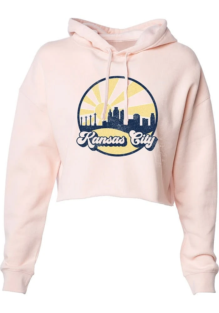 Uscape Kansas City Womens Pink Far Out Hooded Sweatshirt