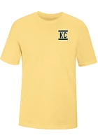 Uscape Kansas City Yellow Scenic Circle Short Sleeve T Shirt