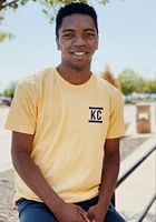Uscape Kansas City Yellow Scenic Circle Short Sleeve T Shirt