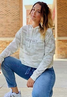 Uscape Kansas City Womens Green Wordmark Hooded Sweatshirt