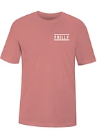Uscape Philadelphia Pink Scenic Circle Short Sleeve T Shirt