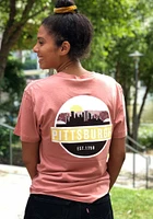 Uscape Pittsburgh Pink Scenic Circle Short Sleeve T Shirt