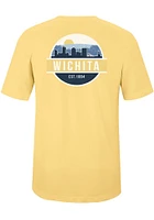 Uscape Wichita Yellow Scenic Circle Short Sleeve T Shirt