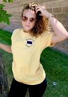 Uscape Wichita Yellow Scenic Circle Short Sleeve T Shirt