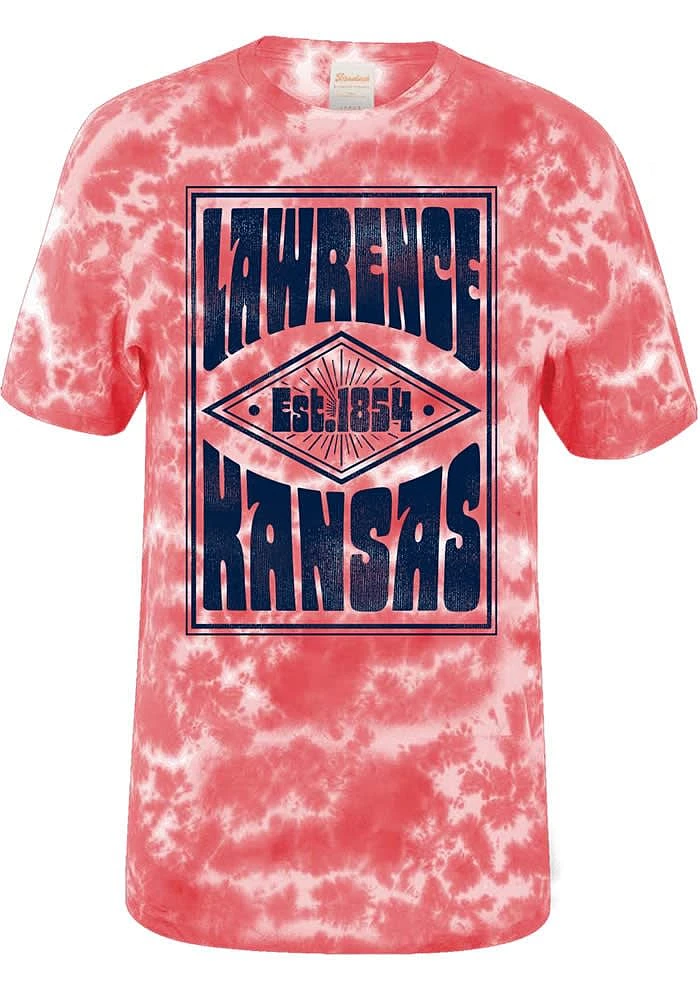 Uscape Lawrence Red Poster Short Sleeve T Shirt