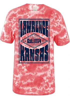 Uscape Lawrence Red Poster Short Sleeve T Shirt