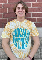 Uscape Chicago Gold Funky Circle Short Sleeve T Shirt
