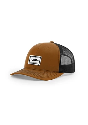 Uscape Kentucky 2T Woven Label 112 Trucker Adjustable Hat - Brown