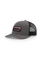 Uscape Wichita 2T Retro Skyline 112 Trucker Adjustable Hat - Charcoal