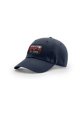 Uscape St Louis Retro Sky Vintage Dad Adjustable Hat - Navy Blue