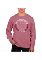 Uscape Dayton Flyers Mens Maroon Fleece Long Sleeve Crew Sweatshirt