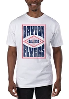 Uscape Dayton Flyers White Garment Dyed Poster Short Sleeve T Shirt