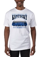 Uscape Kentucky Wildcats White Garment Dyed Stars Short Sleeve T Shirt