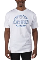 Uscape Kentucky Wildcats White Garment Dyed Voyager Short Sleeve T Shirt